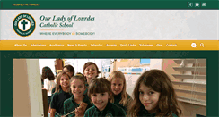 Desktop Screenshot of lourdesschool.org