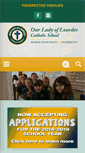 Mobile Screenshot of lourdesschool.org